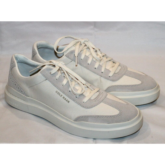 Cole Haan‎ Womens Grandpro Rally Canvas Court Sneaker Ivory US 10 UK 7.5 EU 40.5 - Picture 2 of 6